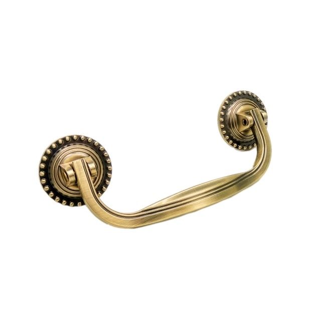 Antique Brass Metal Casket Handle