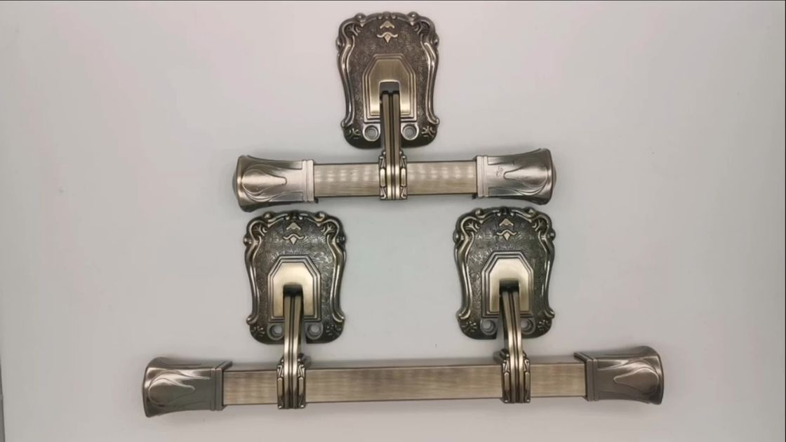 Burial European Antique Casket Swing Handles 30*12cm Casket Hardware