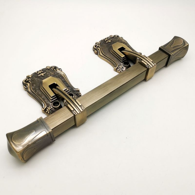 Burial European Antique Casket Swing Handles 30*12cm Casket Hardware