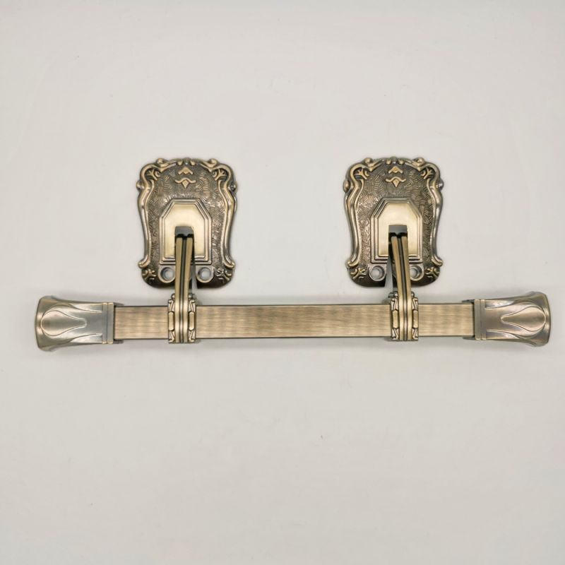 Burial European Antique Casket Swing Handles 30*12cm Casket Hardware